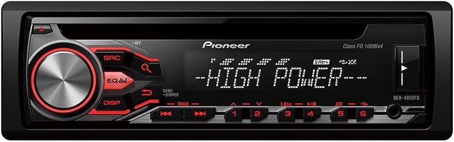  CD/MP3/USB  4x100 Pioneer DEH-4800FD